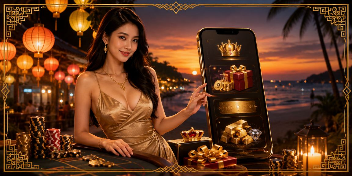 Cảnh chợ đêm ở Phú Quốc mang ánh đèn rực rỡ